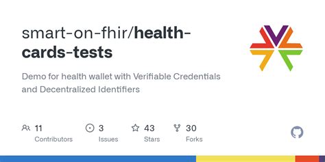 smart health card github|Credential Modeling .